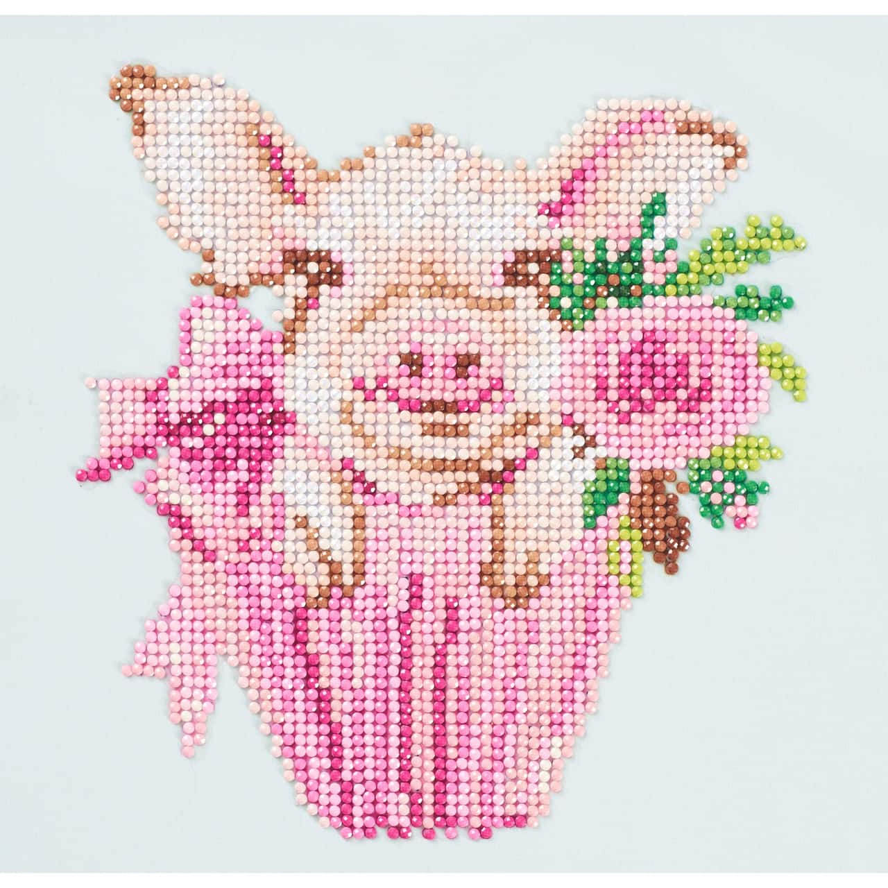 Diamond Art Beginner Pig Kit